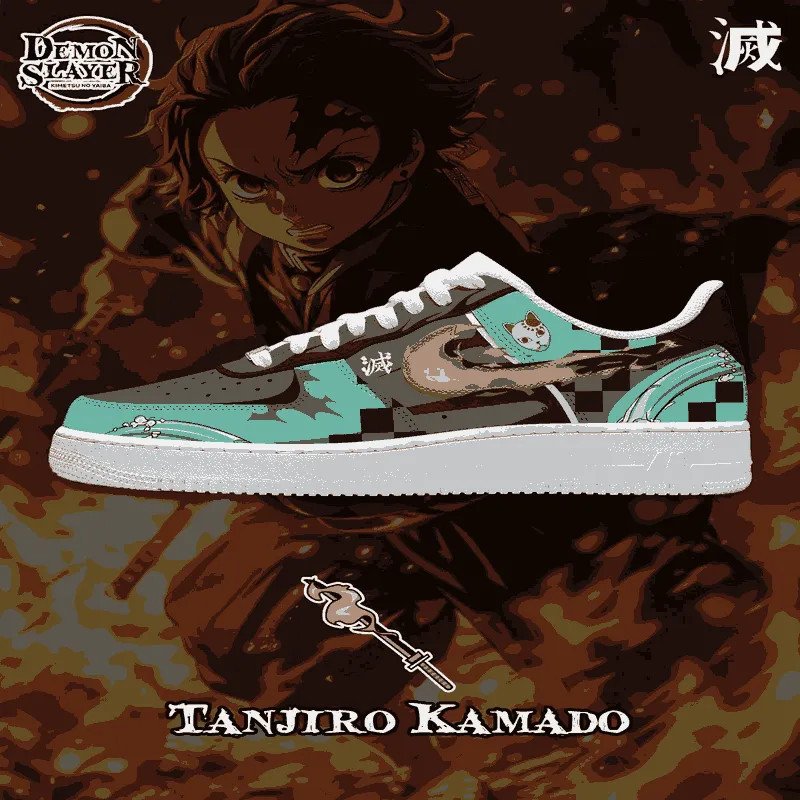 Custom Tanjiro Kamado Sneakers Women and Men