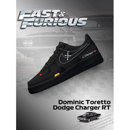Custom Dominic Toretto Charger RT Sneakers