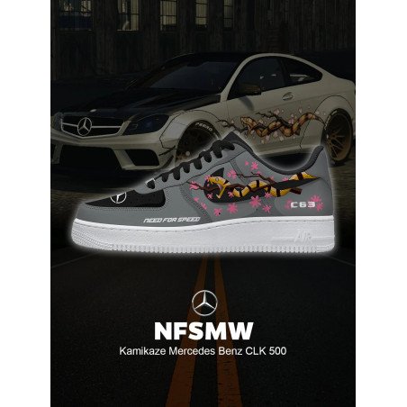 Custom Printed Kamikaze CLK 500 Shoes
