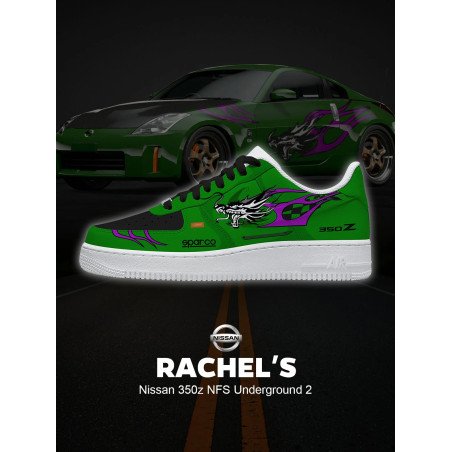 Custom Printed Rachel's 350z Underground 2 Sneakers