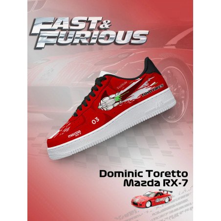 Customize Dominic Toretto RX-7 Shoes