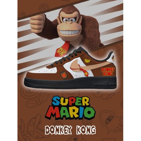 Donkey Kong V.2 Custom Sneakers