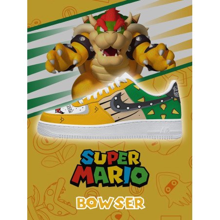 King Bowser Koopa V.2 Custom Sneakers