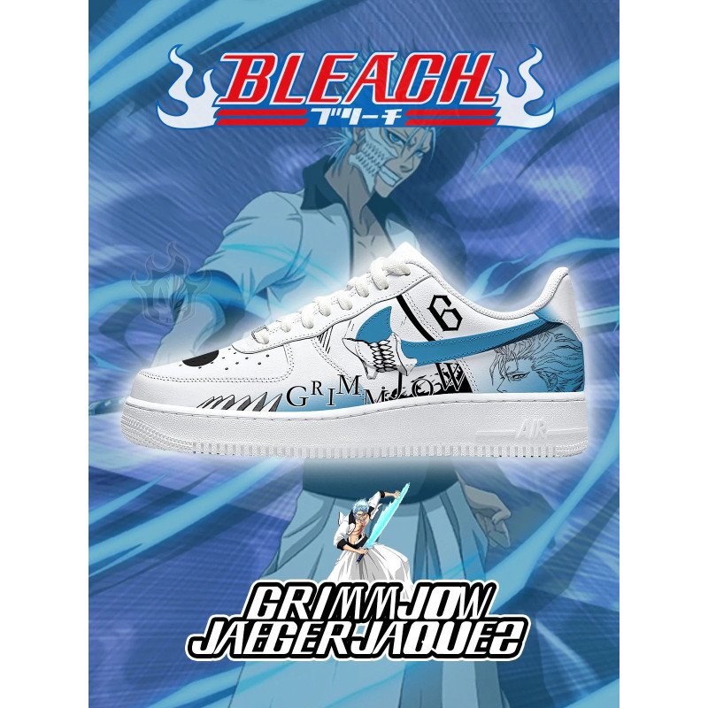 Grimmjow Jaegerjaquez Custom Sneakers