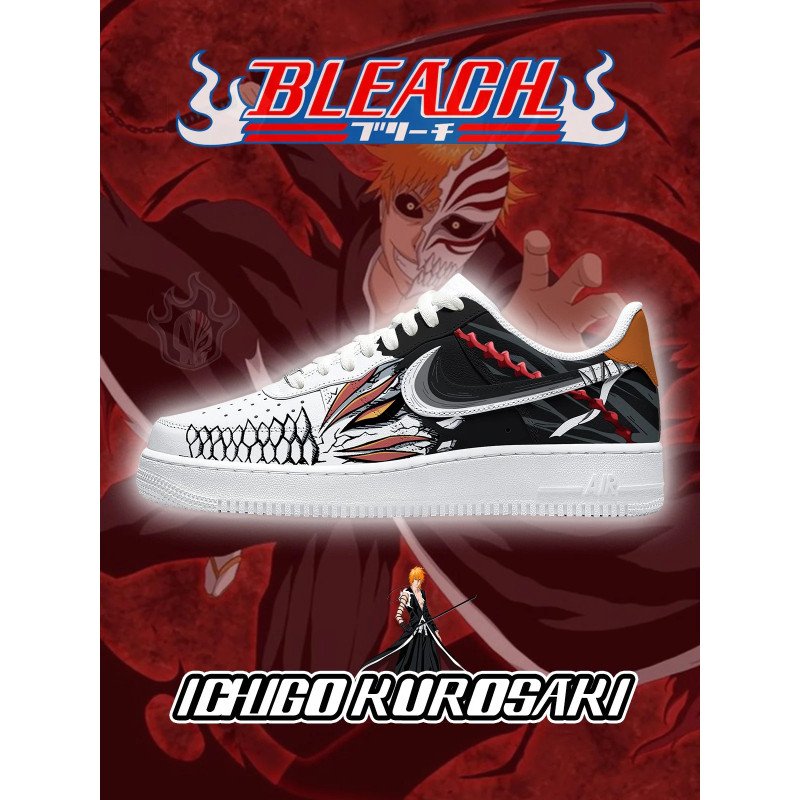 Ichigo Kurosaki Custom Sneakers