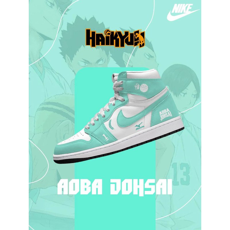 Aoba Johsai High V.1 Custom Sneakers