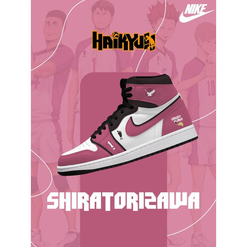 Shiratorizawa Academy V.1 Custom Sneakers